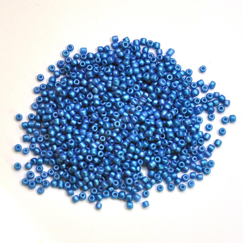 3 Mm 0.8 Cam Kum Boncuk 20 Gram ( Koyu Mavi )